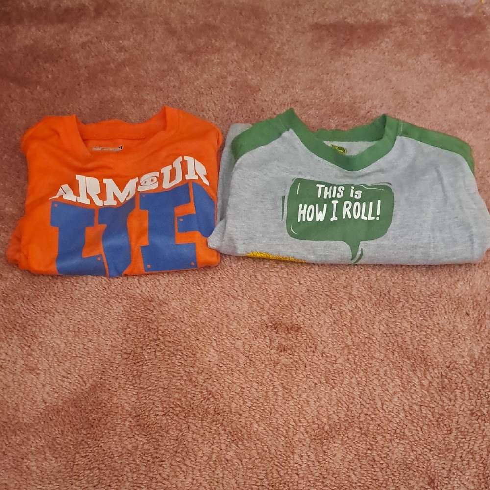 Boys Loy Of 2 Shirts Size 3t.